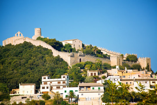 Capdepera castle in Mallorca