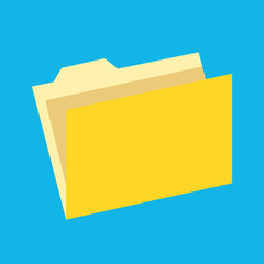 Vector Empty Folder Icon