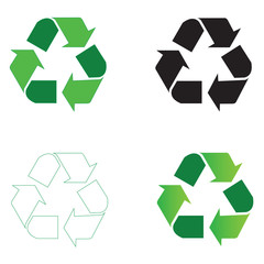 Obraz premium recycle sign