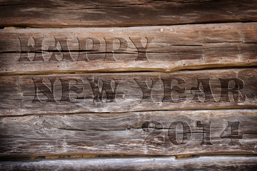 Year 2014 wooden set 3