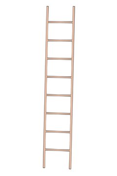 Cartoon Image Of Ladder Tool