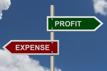 Profit versus Expense