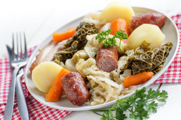 potée bretonne traditionnelle  incliné