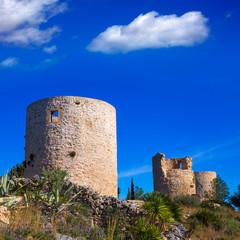 Javea denia San antonio Cape old windmills masonry structure