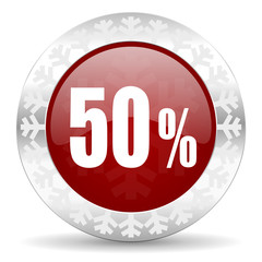 50 percent icon