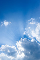 青空と雲