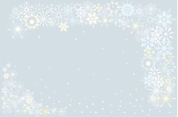 Background with snowflakes
