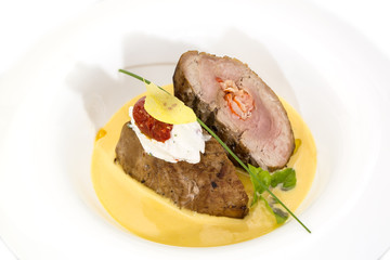 baked meat