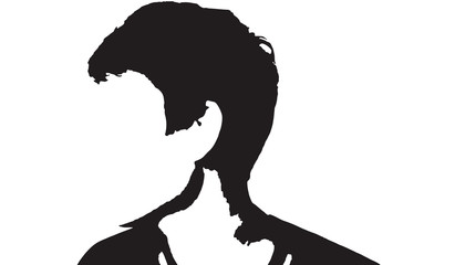"face, Head, Outline, Human, Drawing, Vector, Isolated, Illustration