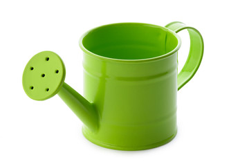 Green watering can © Sergey Skleznev
