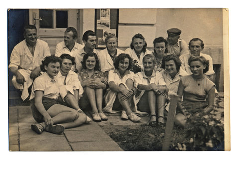 Co-Workers - Circa 1950 - group of people