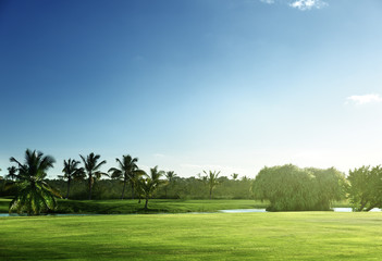 golf course