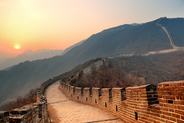 Great Wall sunset