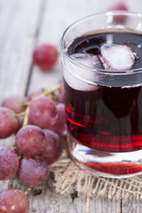 Grape Juice with Ice