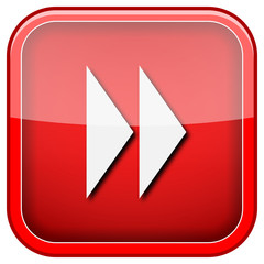 Fast forward sign icon