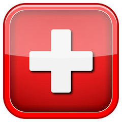 Obraz premium Medical cross icon
