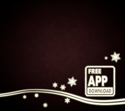 a free app download design red christmas background