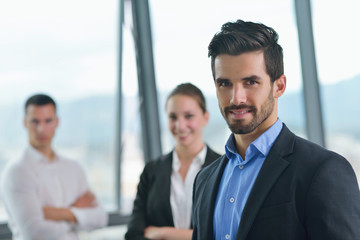 business people group in a meeting at office