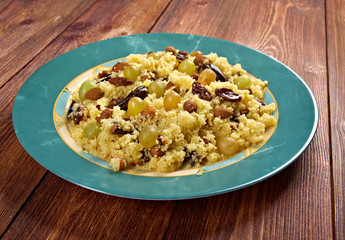 Mesfouf - Citrus Couscous Salad