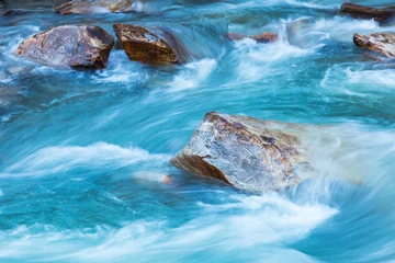Selbstklebende Fototapete Fluss Gletscherfluss