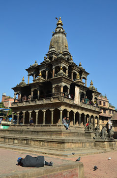 Непал, Патан, храм на площади Дурбар