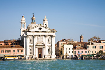 Fototapeta na wymiar Gesuati church, Venice