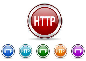 http icon vector set