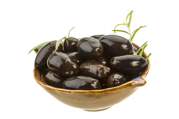 Black gigant olives