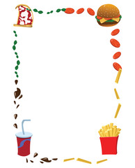 Vertical Fast Food Frame