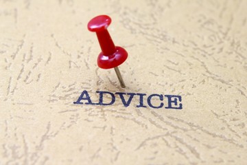 Push pin on advice