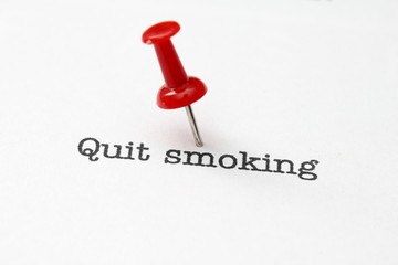 Fototapeta premium Quit smoking