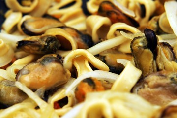 Mixed sea food