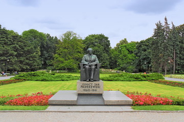 Fototapeta premium Ujazdowski-Park