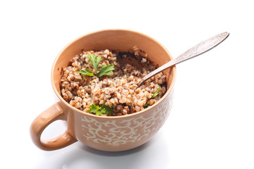 boiled buckwheat