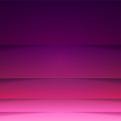 Abstract background with purple paper layers