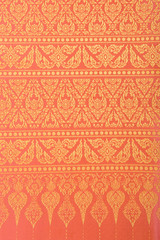 Pattern style Thai Silk