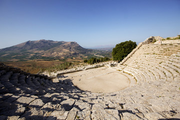 The Doric temple of Segesta