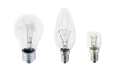 Three light bulbs