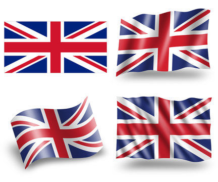 UK -  Flag of the United Kingdom of Great Britain and N. Ireland