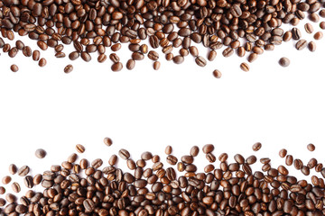 coffee beans at border