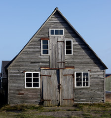 Fototapeta na wymiar Verfallene Fischerhütte