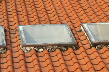Dormers of house