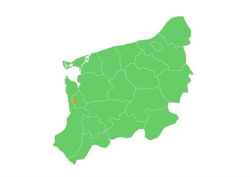 Administracyjna mapa województwa 