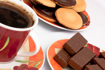 coffe with cookies
