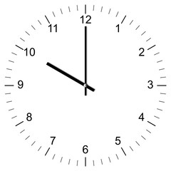 Clock Illustration 10:00