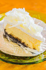 White cheese cake