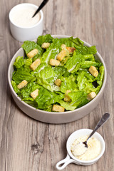 Classic Caesar Salad with croutons