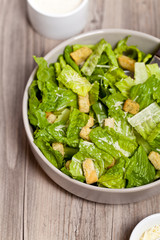 Classic Caesar Salad with croutons