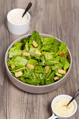 Classic Caesar Salad with croutons