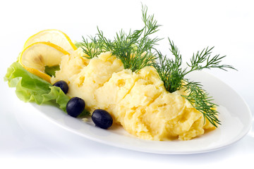 mashed potatoes